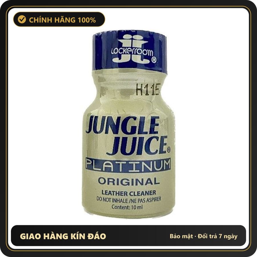 Popper Chính Hãng Tăng Cảm Xúc Cho Cuộc Yêu Popper Jungle Juice Platinum 10ml (JJ) - Snapshop Chính Hãng