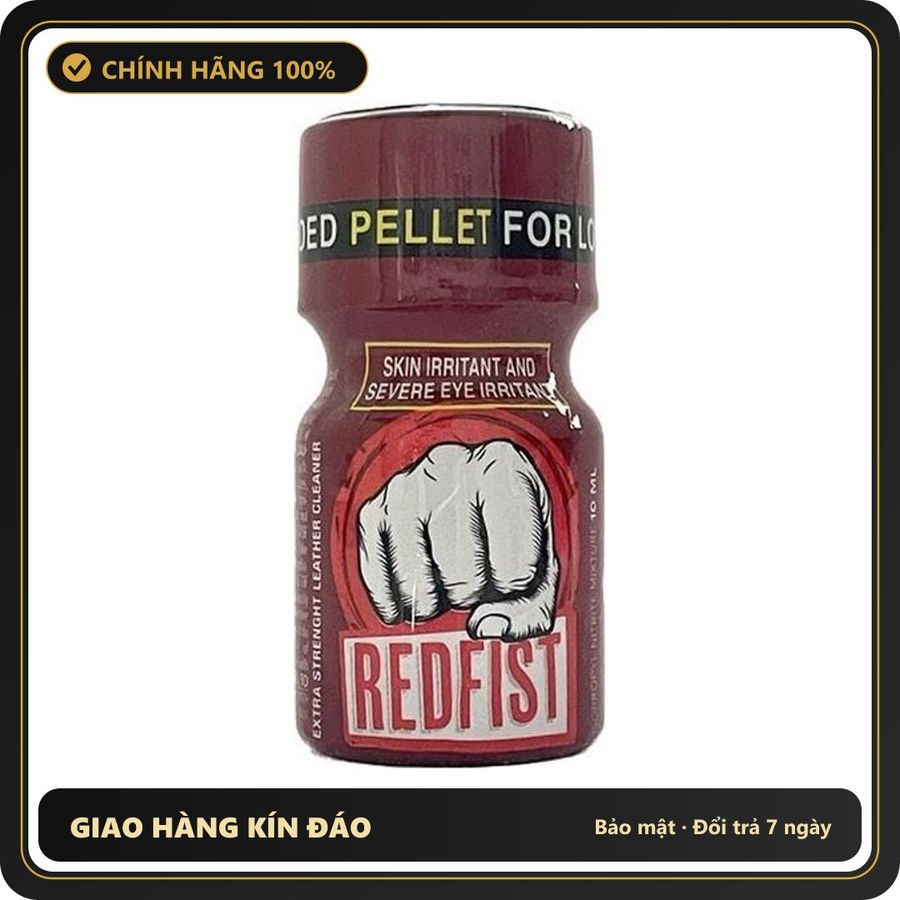 Popper Chính Hãng Tăng Cảm Xúc Cho Cuộc Yêu Popper Redfist 10ml - Snapshop Chính Hãng