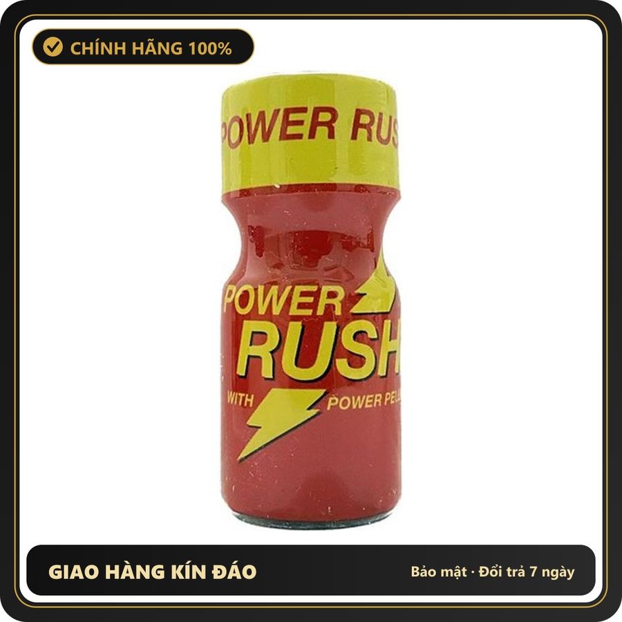 Popper Chính Hãng Tăng Cảm Xúc Cho Cuộc Yêu Popper Power Rush 10ml - Snapshop Chính Hãng