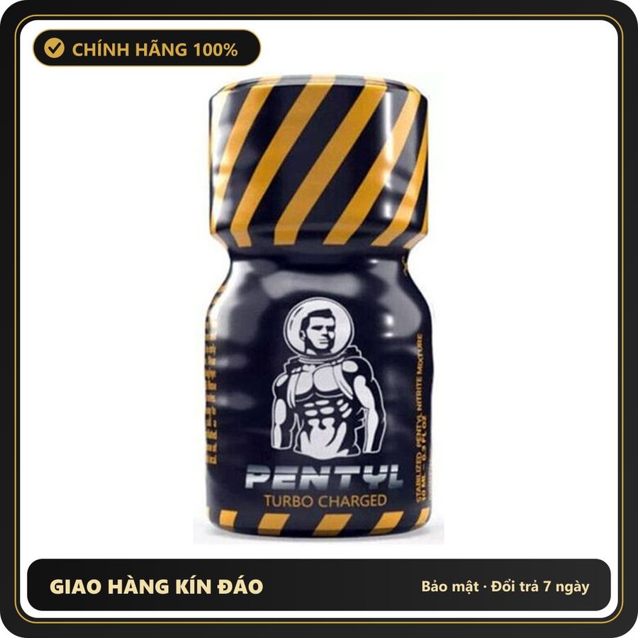 Popper Chính Hãng Tăng Cảm Xúc Cho Cuộc Yêu Popper Tom Rocket’s Pentyl Turbo Charged 10ml - Snapshop Chính Hãng