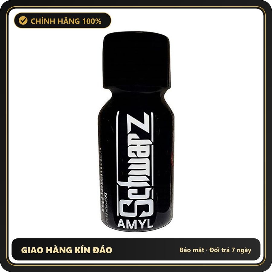 Popper Chính Hãng Tăng Cảm Xúc Cho Cuộc Yêu Popper Schwarz Amyl 15ml - Snapshop Chính Hãng