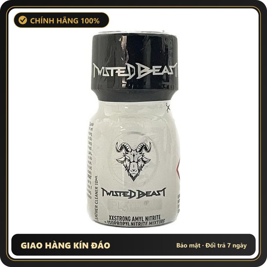 Popper Chính Hãng Tăng Cảm Xúc Cho Cuộc Yêu Popper Twisted Beast Platinum XXXstrong 10ml - Snapshop Chính Hãng