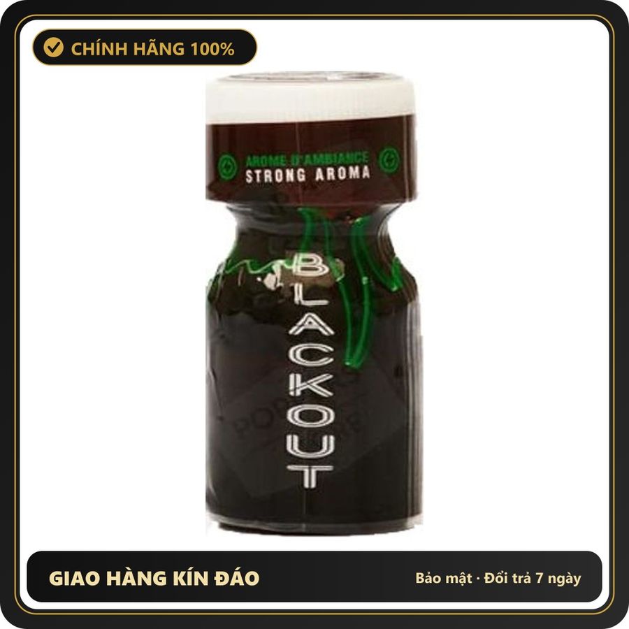 Popper Chính Hãng Tăng Cảm Xúc Cho Cuộc Yêu Popper Blackout 10ml - Snapshop Chính Hãng