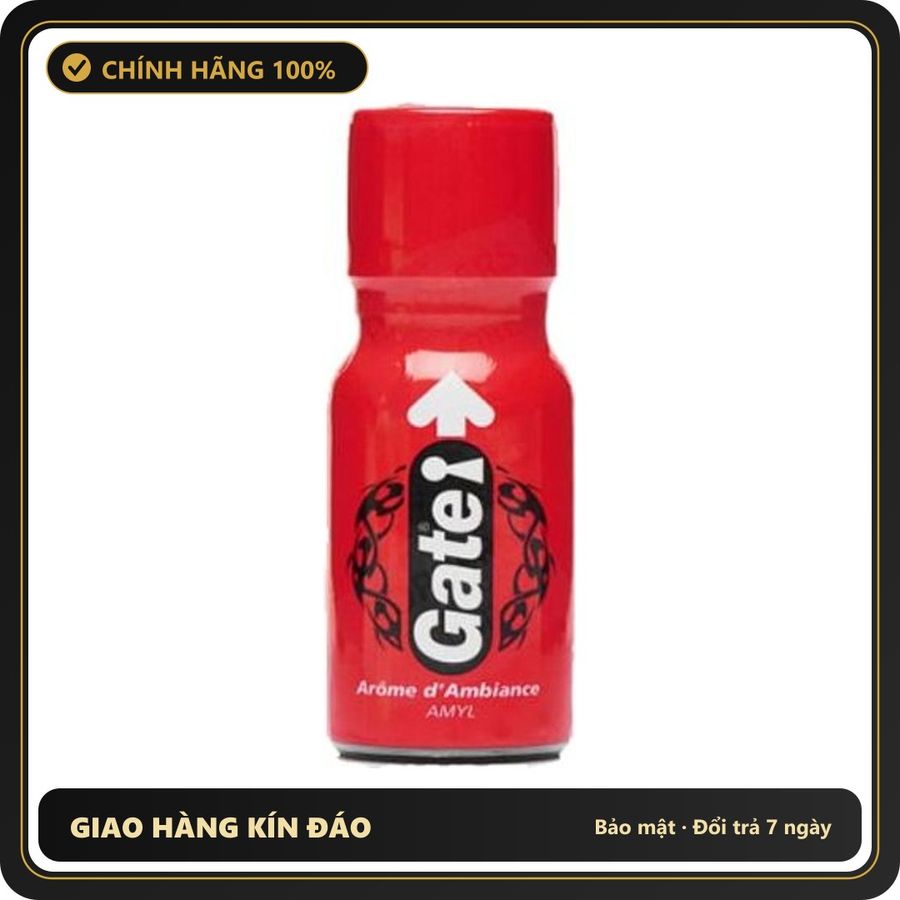 Popper Chính Hãng Tăng Cảm Xúc Cho Cuộc Yêu Popper Gate 15ml - Snapshop Chính Hãng