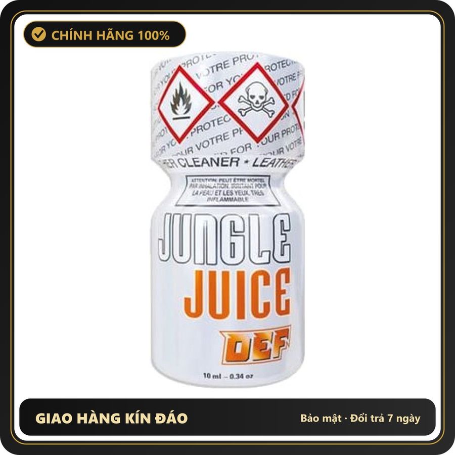Popper Chính Hãng Tăng Cảm Xúc Cho Cuộc Yêu Popper Jungle Juice Stoned 10ml - Snapshop Chính Hãng