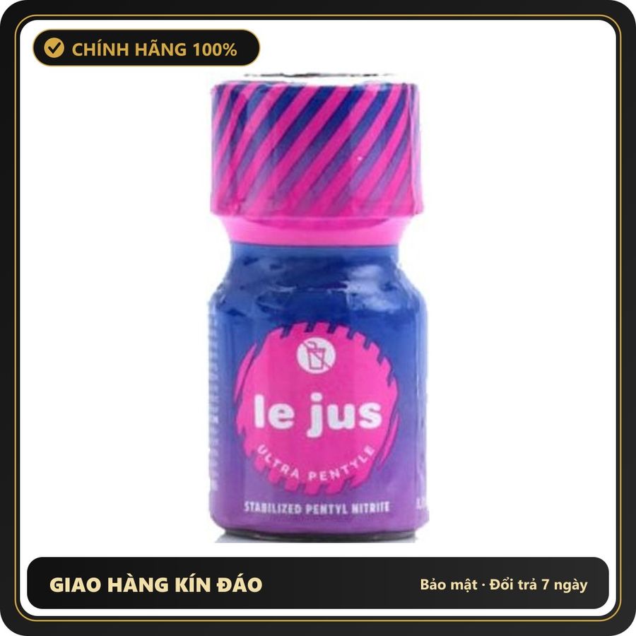 Popper Chính Hãng Tăng Cảm Xúc Cho Cuộc Yêu Popper Le Jus Ultra Pentyl 10ml - Snapshop Chính Hãng