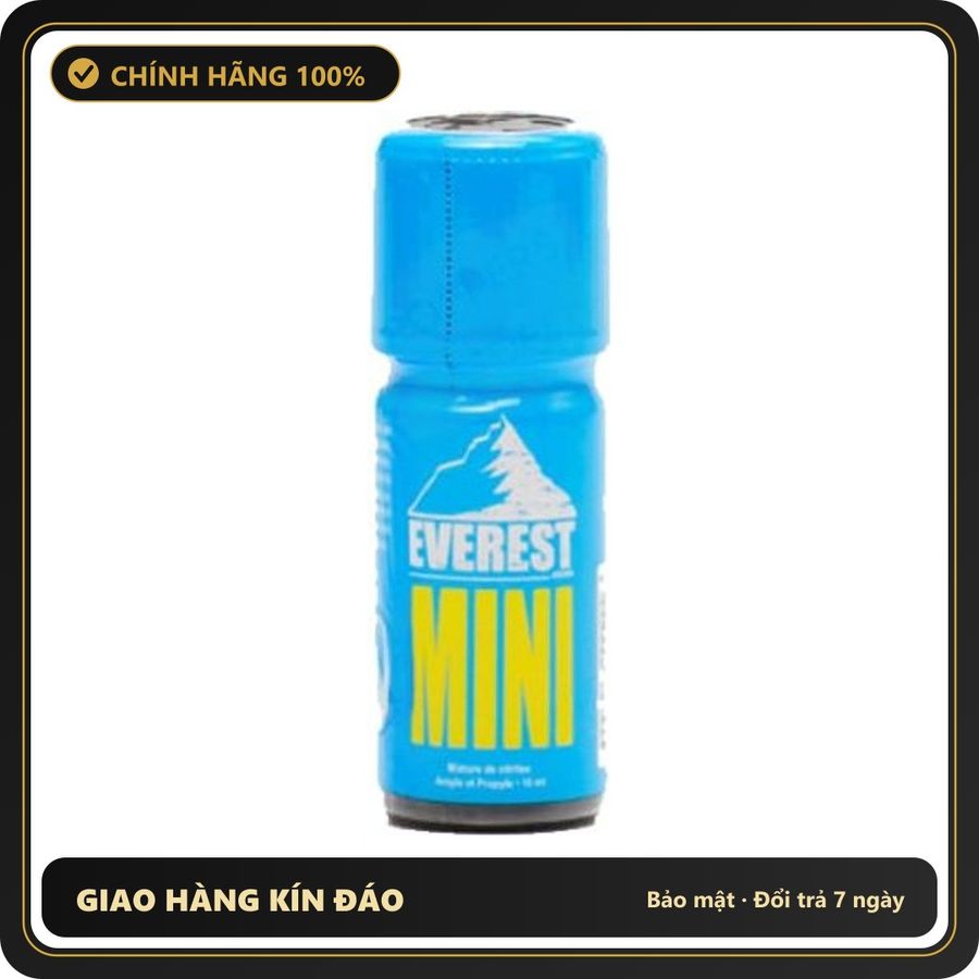 Popper Chính Hãng Tăng Cảm Xúc Cho Cuộc Yêu Popper Everest Mini 10ml - Snapshop Chính Hãng