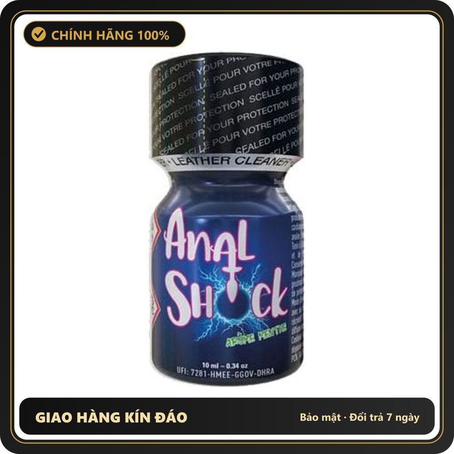 Popper Chính Hãng Tăng Cảm Xúc Cho Cuộc Yêu Popper Anal Shock 10ml - Snapshop Chính Hãng