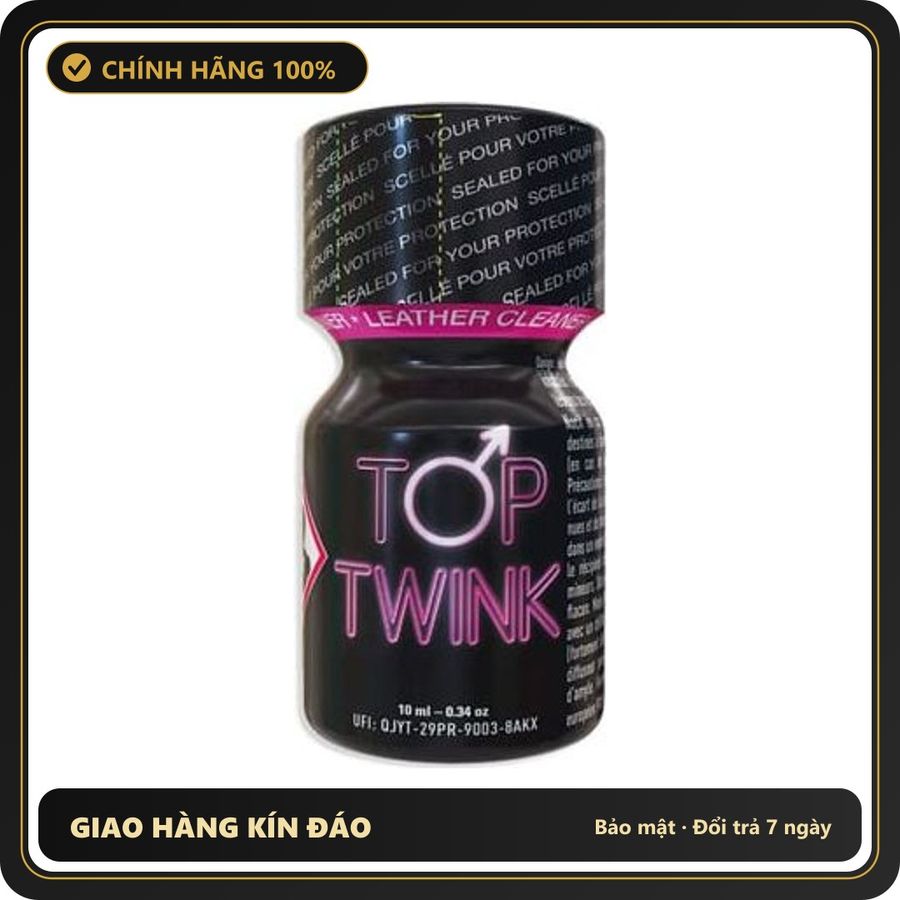 Popper Chính Hãng Tăng Cảm Xúc Cho Cuộc Yêu Popper Top Twink 10ml - Snapshop Chính Hãng