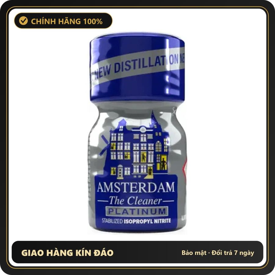 Popper Chính Hãng Tăng Cảm Xúc Cho Cuộc Yêu Popper Amsterdam Platinum 10ml - Snapshop Chính Hãng