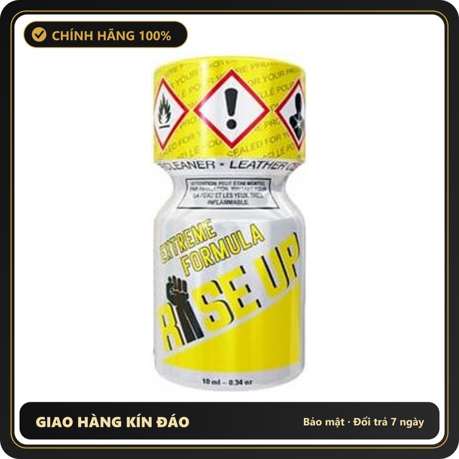 Popper Chính Hãng Tăng Cảm Xúc Cho Cuộc Yêu Popper Rise Up Extreme Formula 10ml - Snapshop Chính Hãng