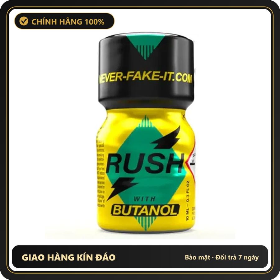 Popper Chính Hãng Tăng Cảm Xúc Cho Cuộc Yêu Popper Rush Butanol 10ml - Snapshop Chính Hãng