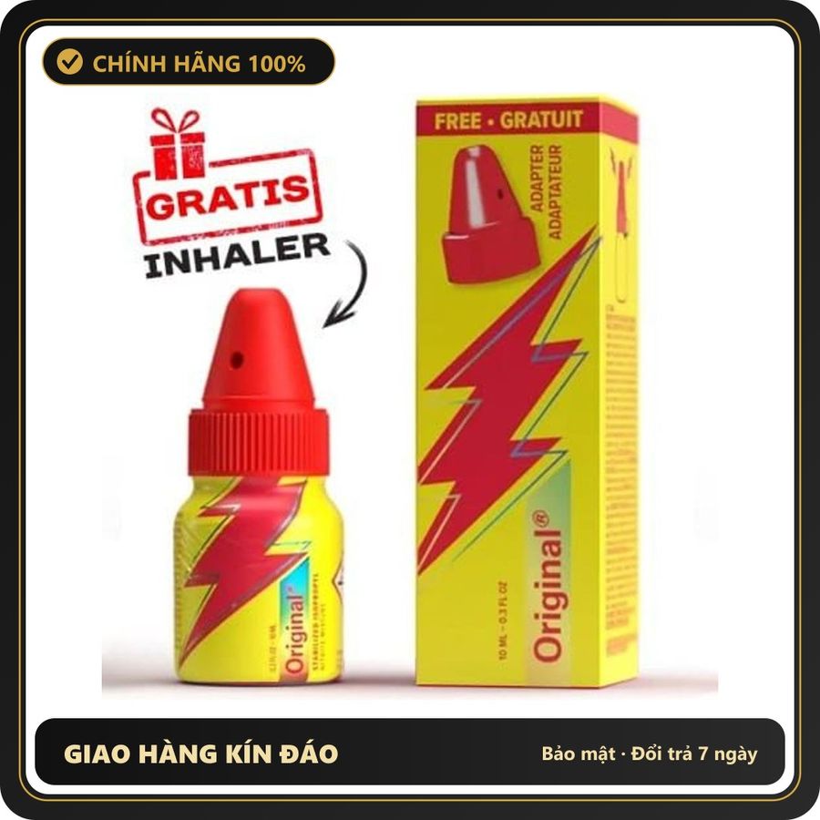 Popper Chính Hãng Tăng Cảm Xúc Cho Cuộc Yêu Popper ⚡Original & Adapter⚡10ml - Snapshop Chính Hãng