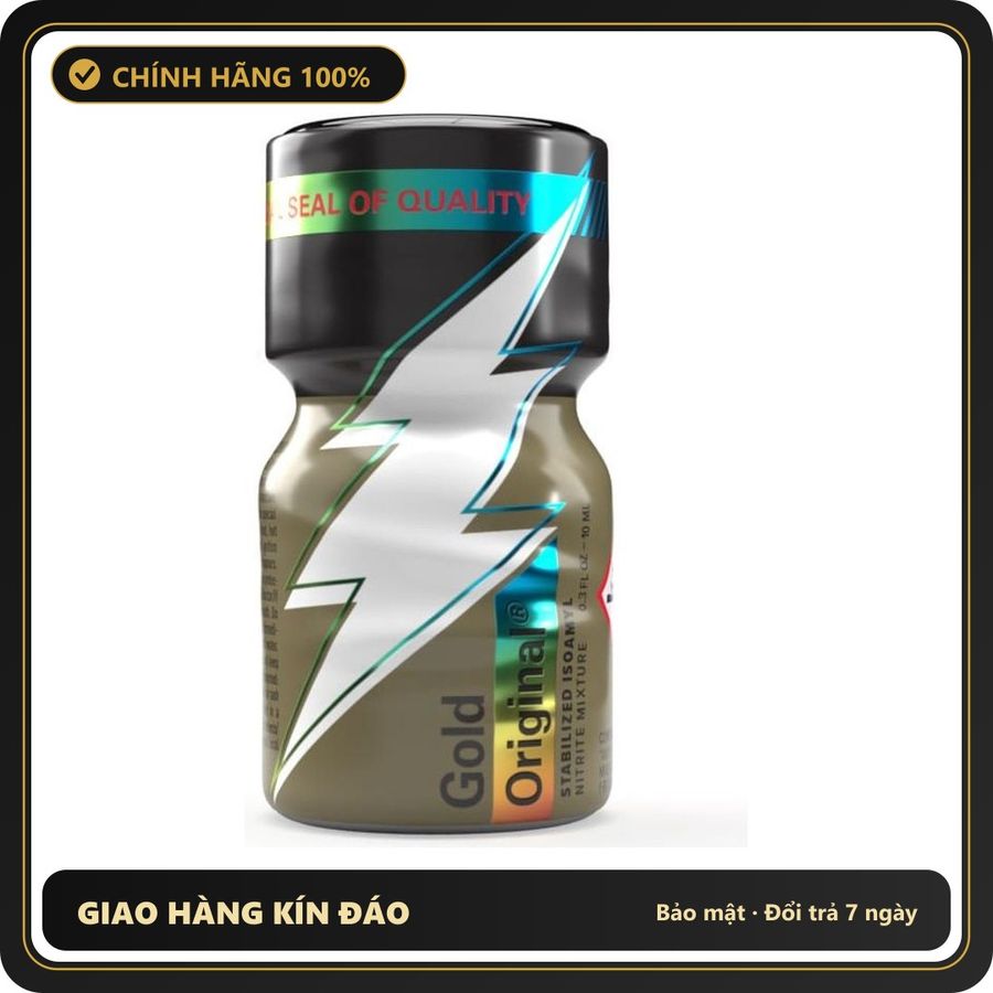 Popper Chính Hãng Tăng Cảm Xúc Cho Cuộc Yêu Popper ⚡Original Gold⚡10ml - Snapshop Chính Hãng