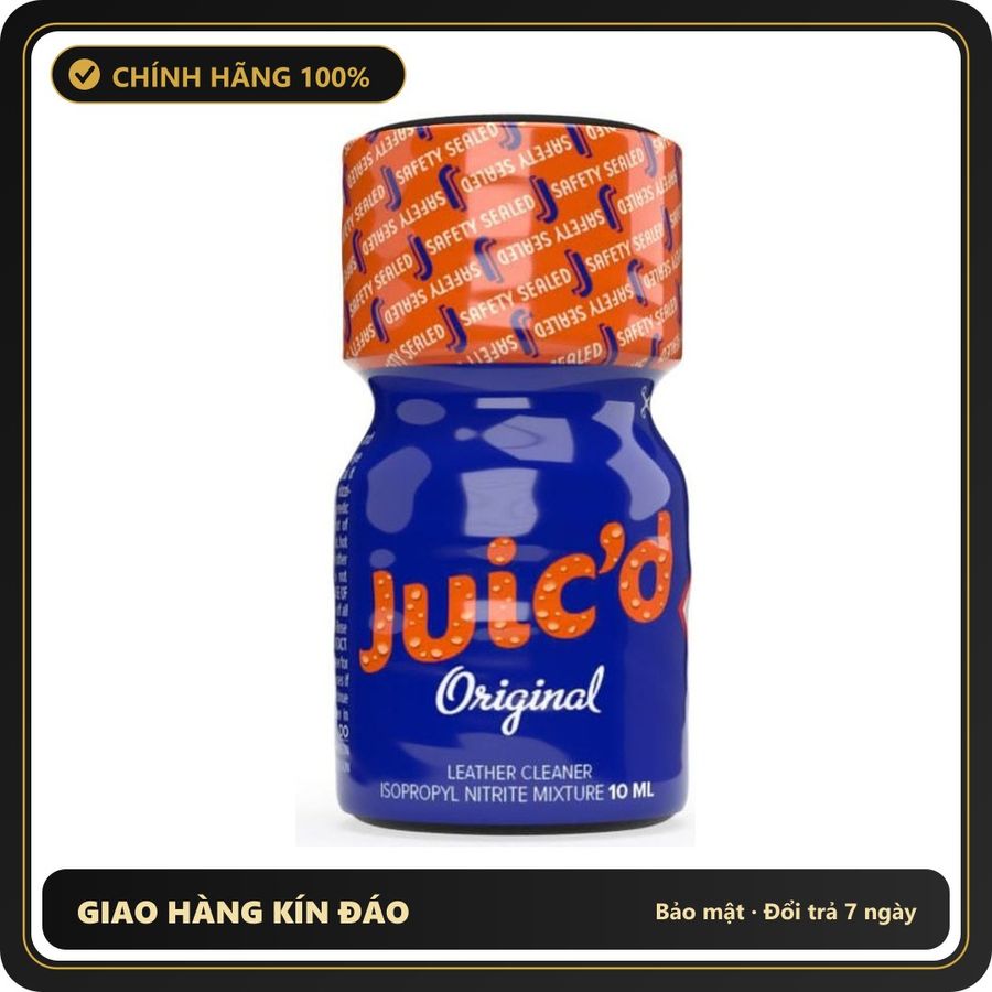 Popper Chính Hãng Tăng Cảm Xúc Cho Cuộc Yêu Popper Juic'D Original 10ml - Snapshop Chính Hãng