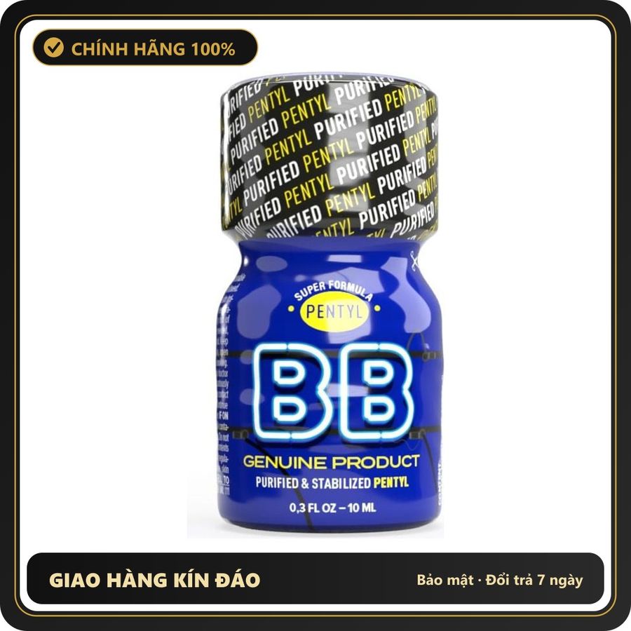 Popper Chính Hãng Tăng Cảm Xúc Cho Cuộc Yêu Popper BB Pentyl 10ml (Blue Boy) - Snapshop Chính Hãng
