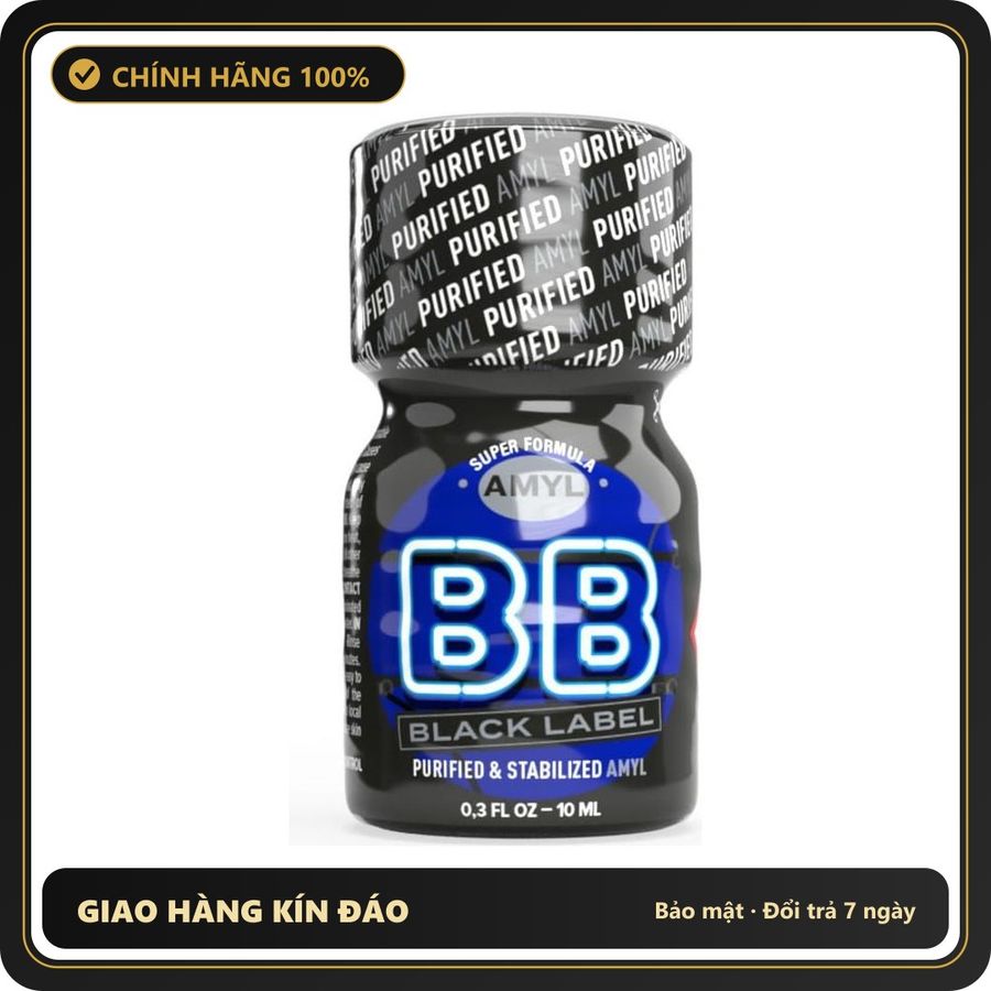 Popper Chính Hãng Tăng Cảm Xúc Cho Cuộc Yêu Popper BB Amyl 10ml (Blue Boy) - Snapshop Chính Hãng