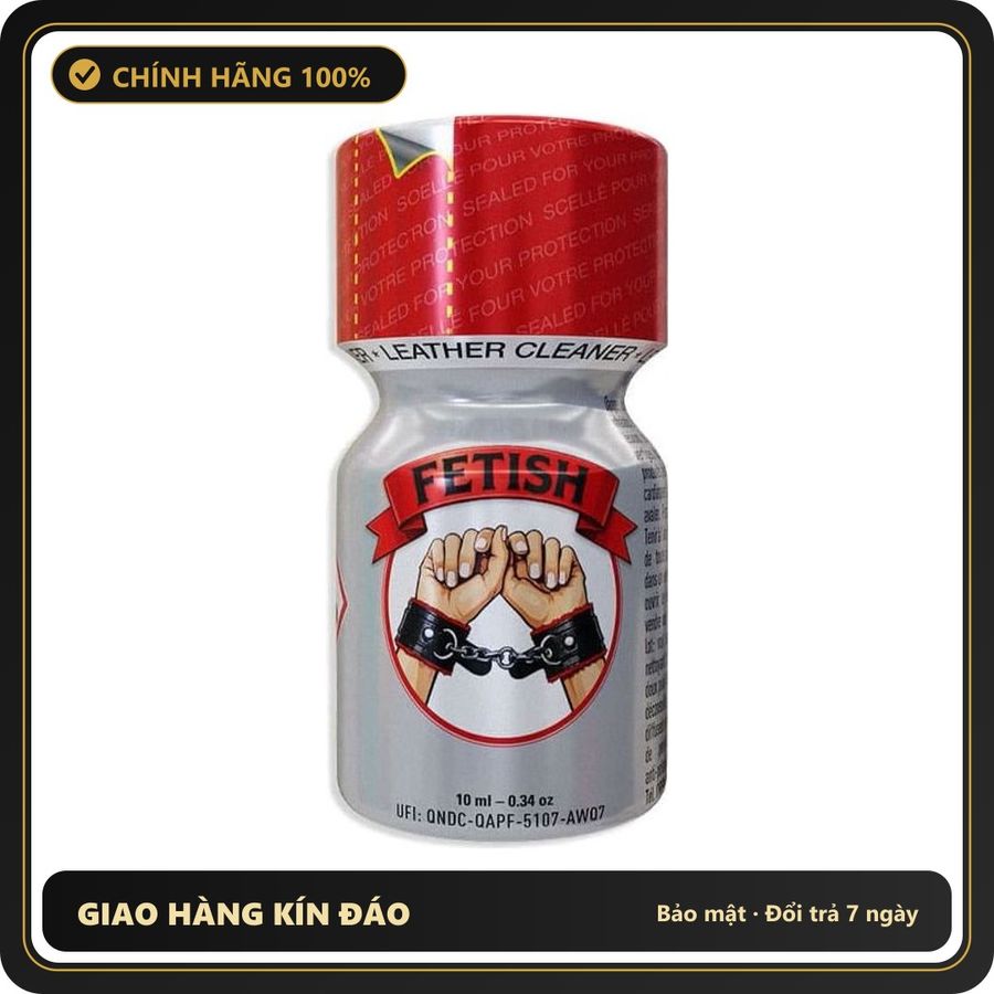 Tinh Dầu Hít Thư Giãn Dành Cho Người Lớn Popper Fetish 10ml Hàng Chuẩn - Snapshop Chính Hãng