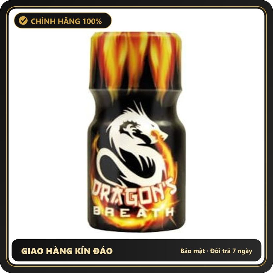 Popper Chính Hãng Tăng Cảm Xúc Cho Cuộc Yêu Popper Dragon's Breath 10ml - Snapshop Chính Hãng