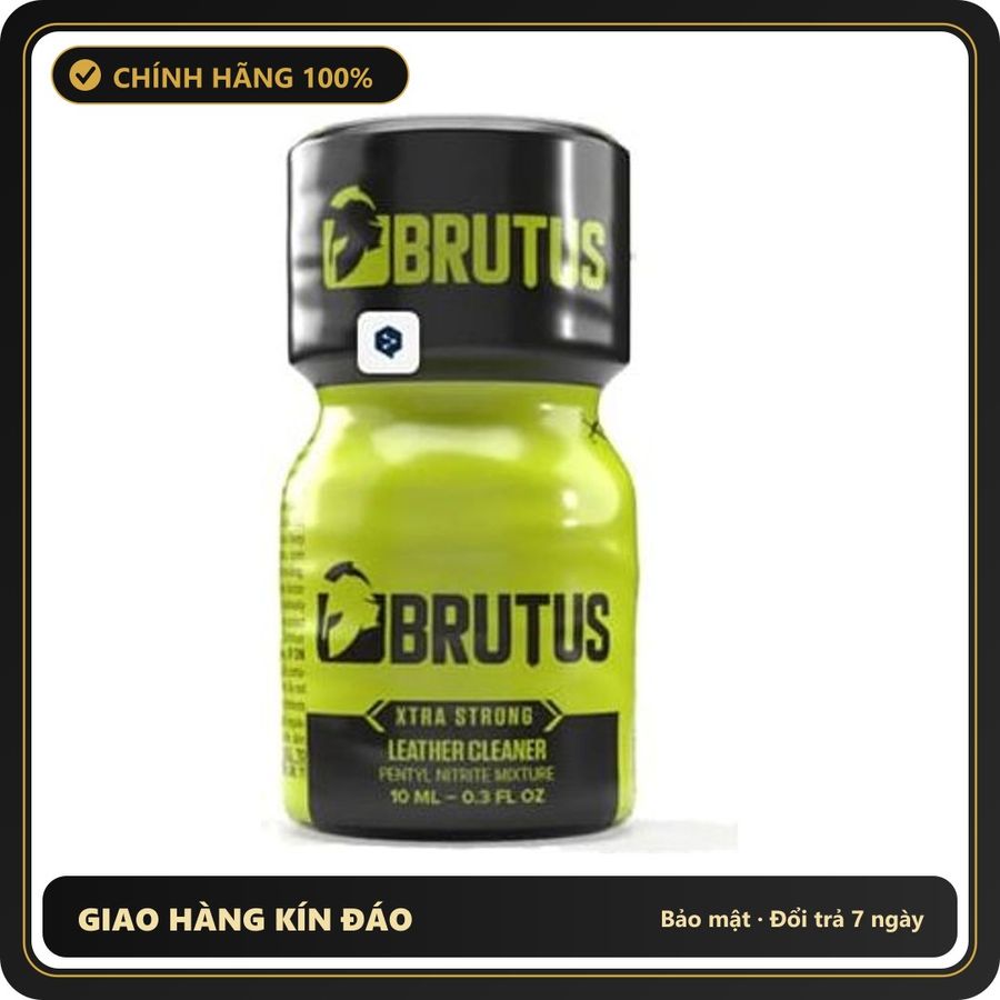 Popper Chính Hãng Tăng Cảm Xúc Cho Cuộc Yêu Popper Brutus Pentyl Xtra Strong 10ml - Snapshop Chính Hãng