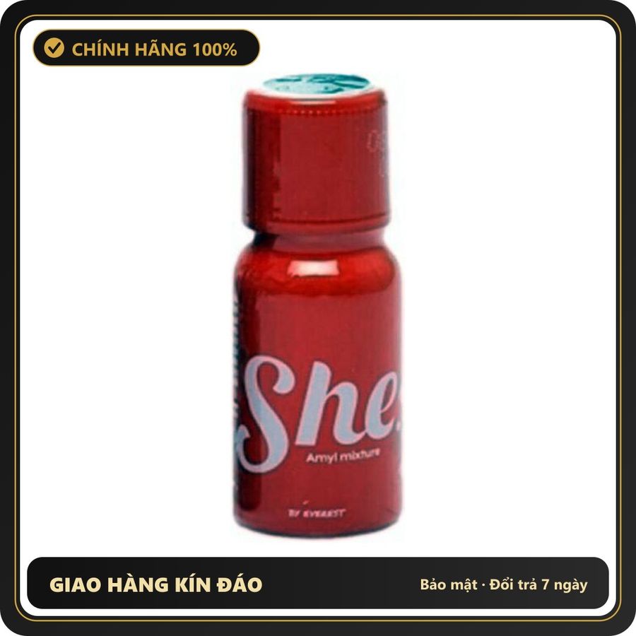 Popper Chính Hãng Tăng Cảm Xúc Cho Cuộc Yêu Popper She 15ml - Snapshop Chính Hãng