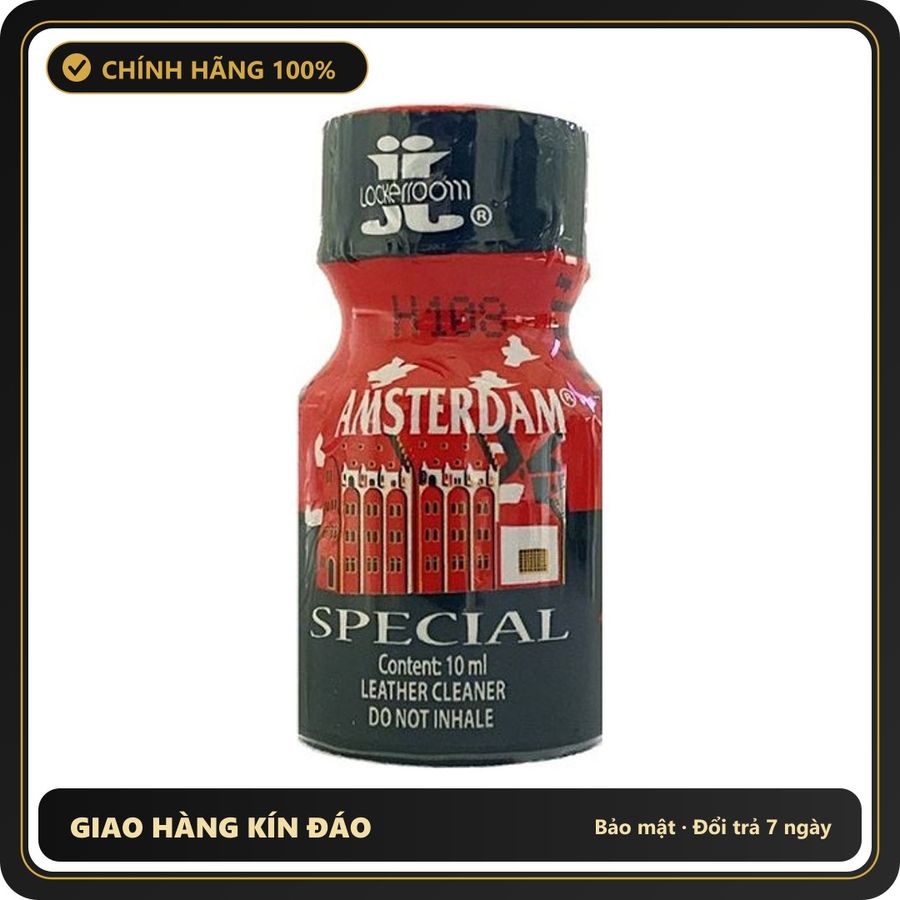 Popper Chính Hãng Tăng Cảm Xúc Cho Cuộc Yêu Popper Amsterdam Special 10ml (JJ) - Snapshop Chính Hãng