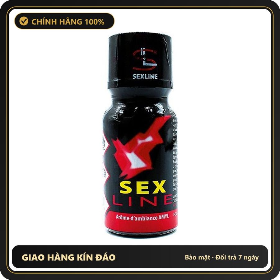 Popper Chính Hãng Tăng Cảm Xúc Cho Cuộc Yêu Popper SexLine Red Amyl 15ml - Snapshop Chính Hãng