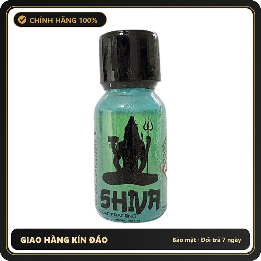 Popper Chính Hãng Tăng Cảm Xúc Cho Cuộc Yêu Popper Indian Dreams Shiva (Hemp) 15ml - Snapshop Chính Hãng