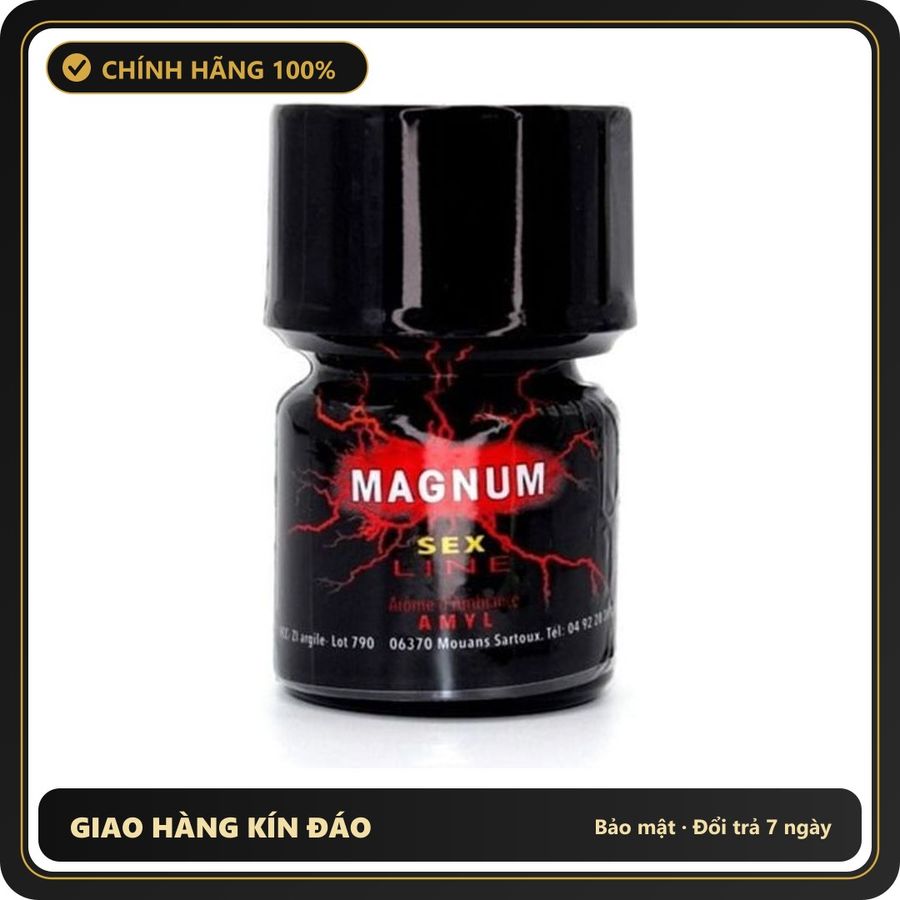 Popper Chính Hãng Tăng Cảm Xúc Cho Cuộc Yêu Popper Sex Line Magnum Red Amyl 15ml - Snapshop Chính Hãng