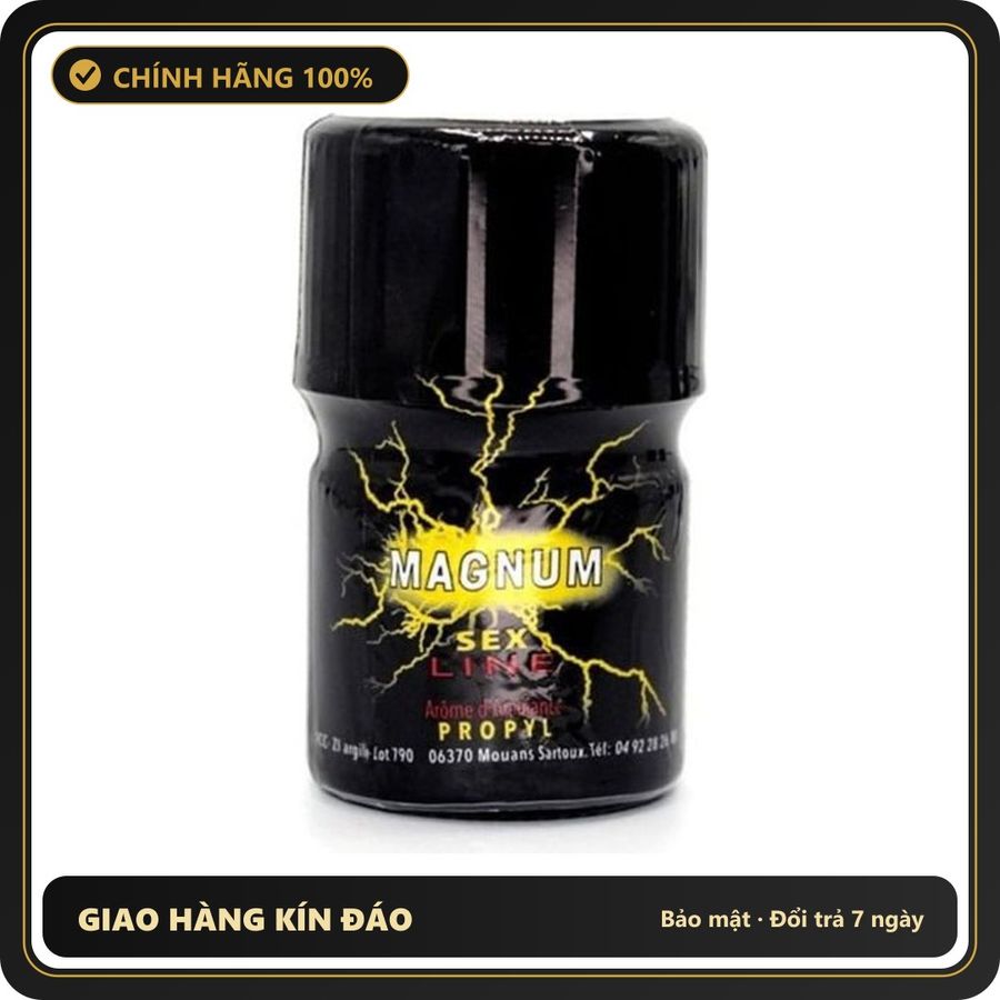 Popper Chính Hãng Tăng Cảm Xúc Cho Cuộc Yêu Popper Sex Line Magnum Yellow Propyl 15ml - Snapshop Chính Hãng