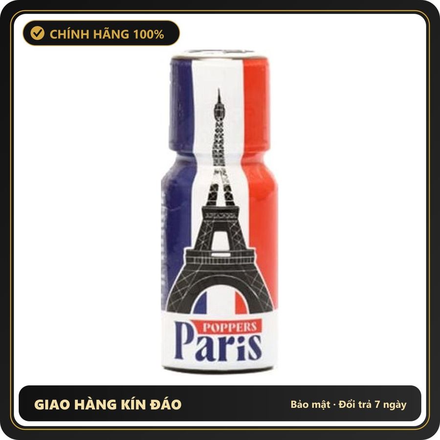 Popper Chính Hãng Tăng Cảm Xúc Cho Cuộc Yêu Popper Paris 15ml - Snapshop Chính Hãng
