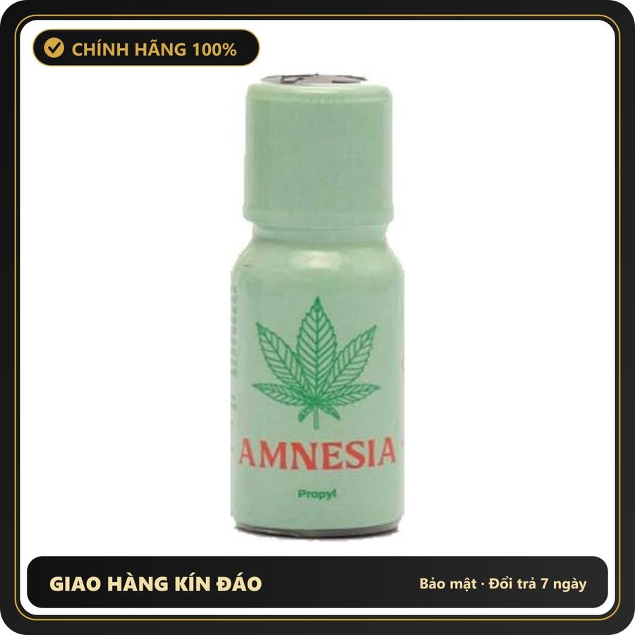 Popper Chính Hãng Tăng Cảm Xúc Cho Cuộc Yêu Popper Amnesia 15ml - Snapshop Chính Hãng