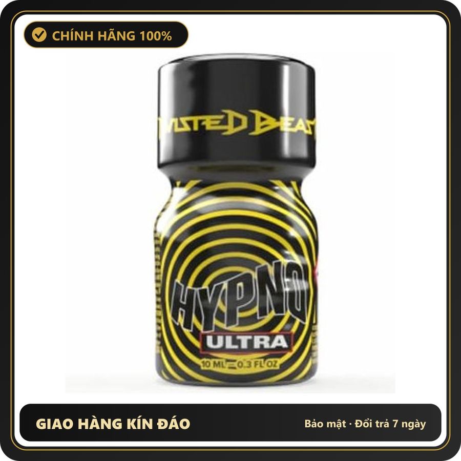 Popper Chính Hãng Tăng Cảm Xúc Cho Cuộc Yêu Popper Twisted Beast Hypno Ultra XXXstrong 10ml - Snapshop Chính Hãng