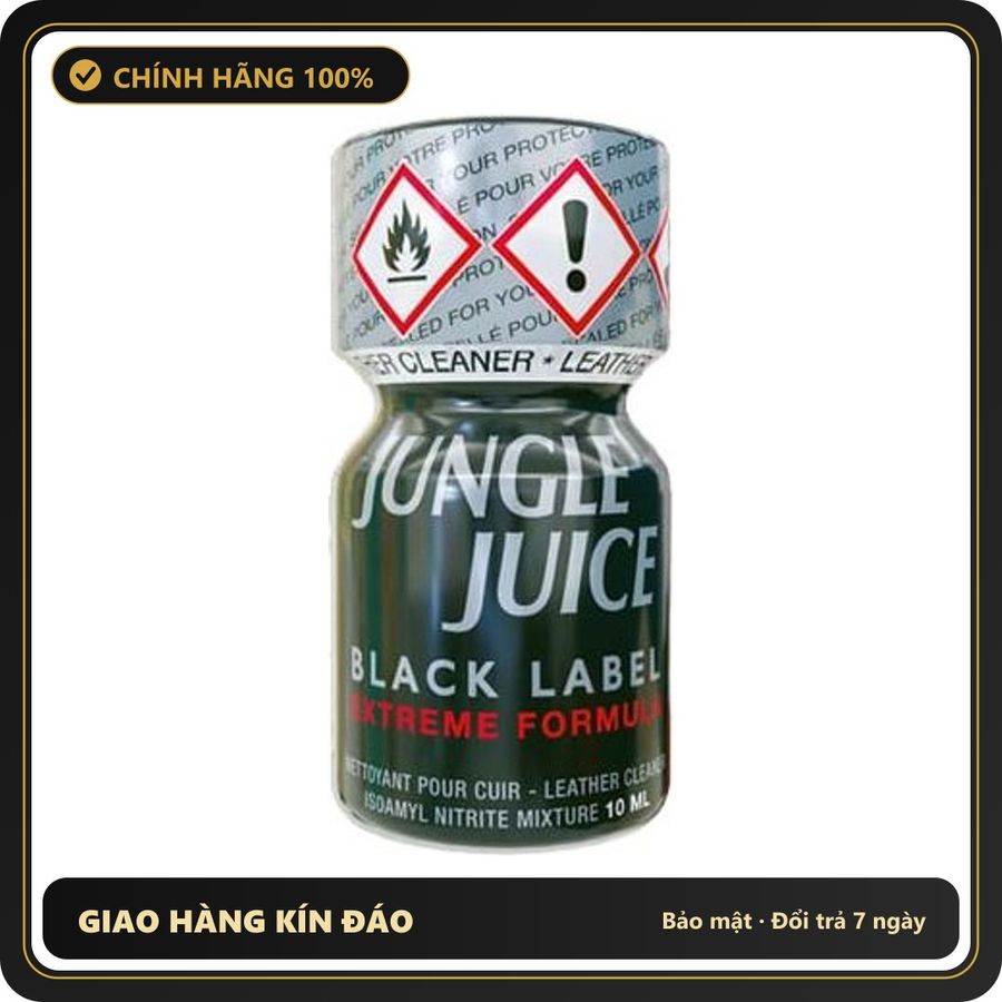 Popper Chính Hãng Tăng Cảm Xúc Cho Cuộc Yêu Popper Jungle Juice Black Label 10ml - Snapshop Chính Hãng