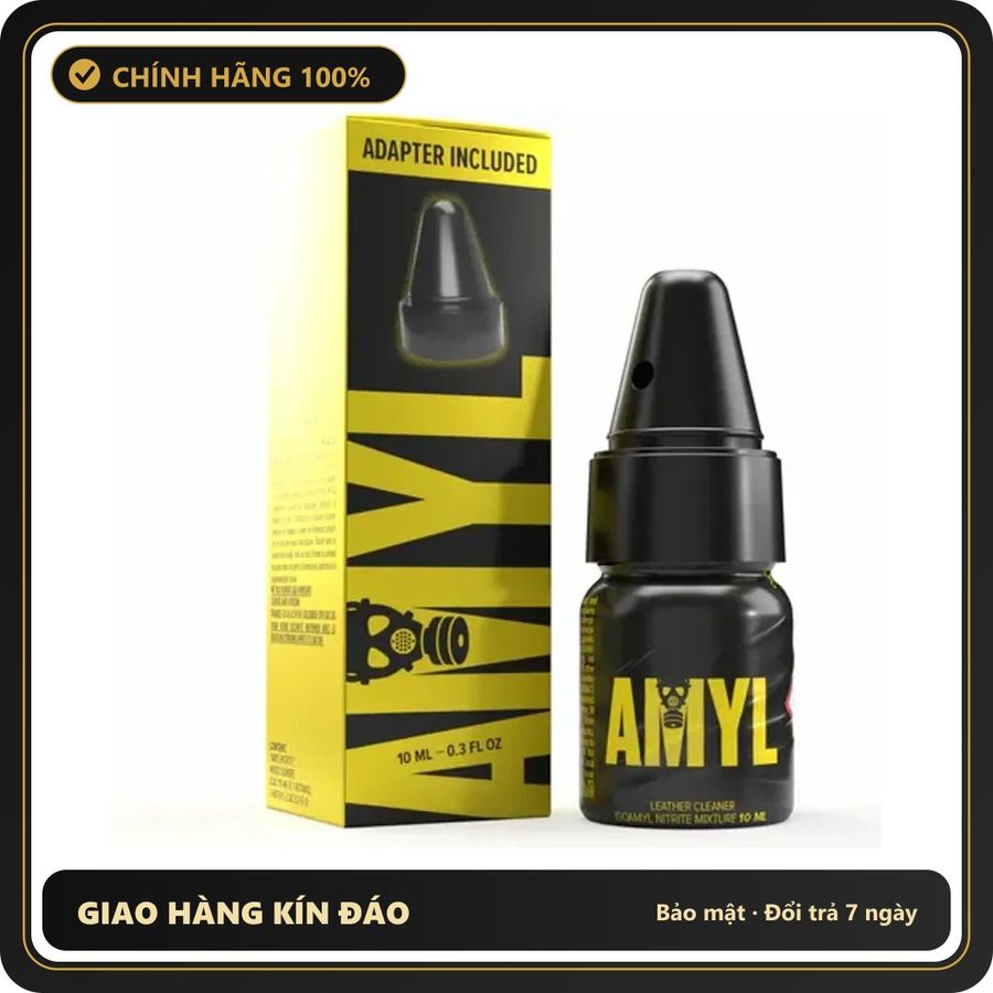 Popper Chính Hãng Tăng Cảm Xúc Cho Cuộc Yêu Popper Amyl 10ml met Adapter - Snapshop Chính Hãng