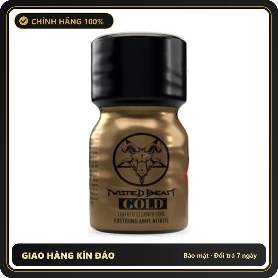 Popper Chính Hãng Tăng Cảm Xúc Cho Cuộc Yêu Popper Twisted Beast Gold 10ml - Snapshop Chính Hãng