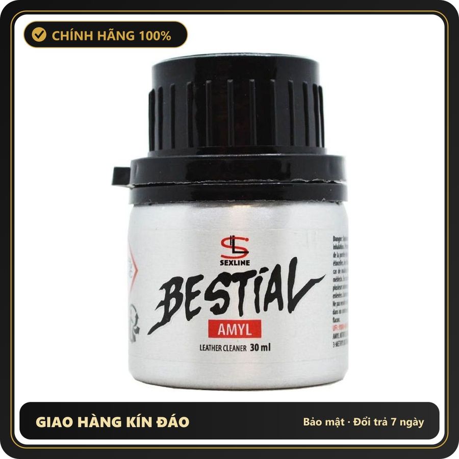Popper Chính Hãng Tăng Cảm Xúc Cho Cuộc Yêu Popper Bestial 30ml - Snapshop Chính Hãng