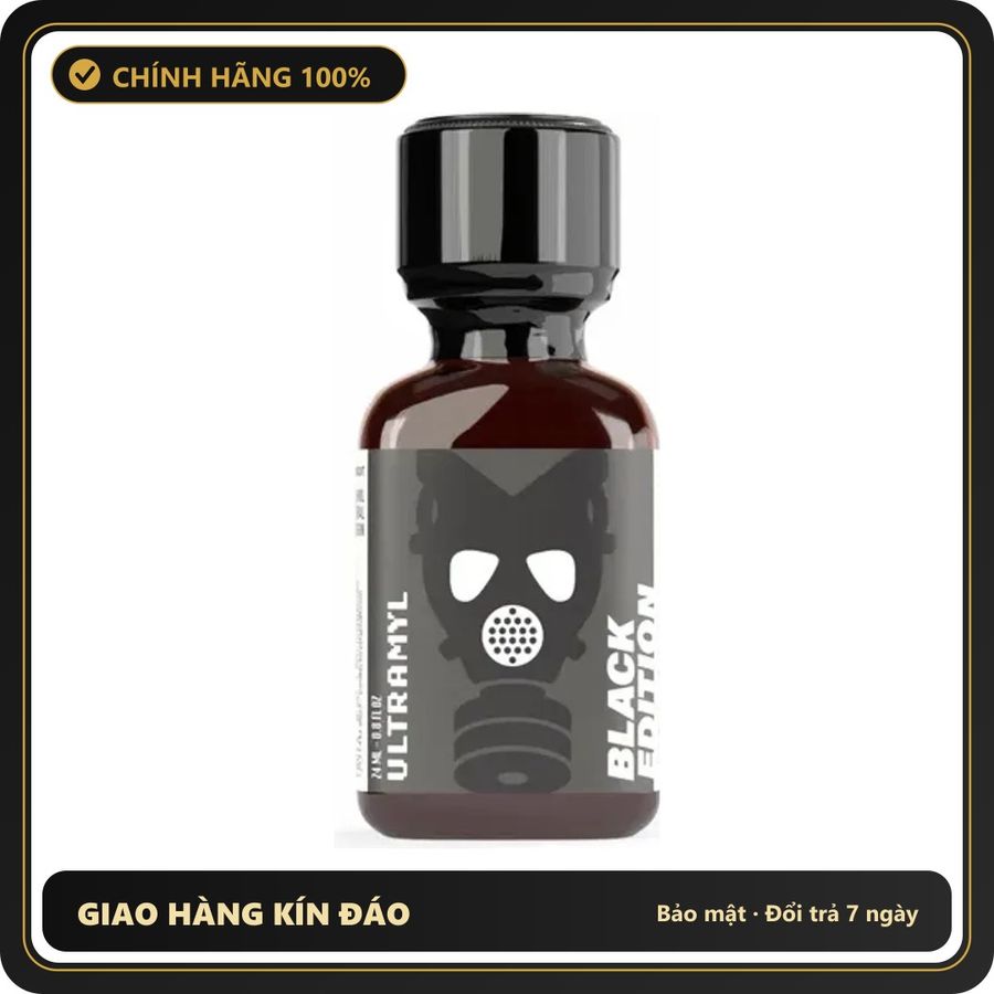 Popper Chính Hãng Tăng Cảm Xúc Cho Cuộc Yêu Popper Ultramyl Black 24ml - Snapshop Chính Hãng