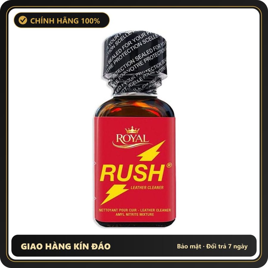Popper Chính Hãng Tăng Cảm Xúc Cho Cuộc Yêu Popper Royal Rush Amyl 25ml - Snapshop Chính Hãng