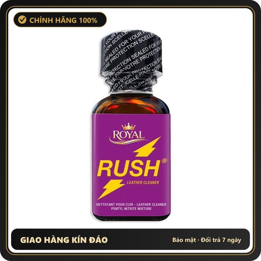 Popper Chính Hãng Tăng Cảm Xúc Cho Cuộc Yêu Popper Royal Rush Pentyl 25ml - Snapshop Chính Hãng