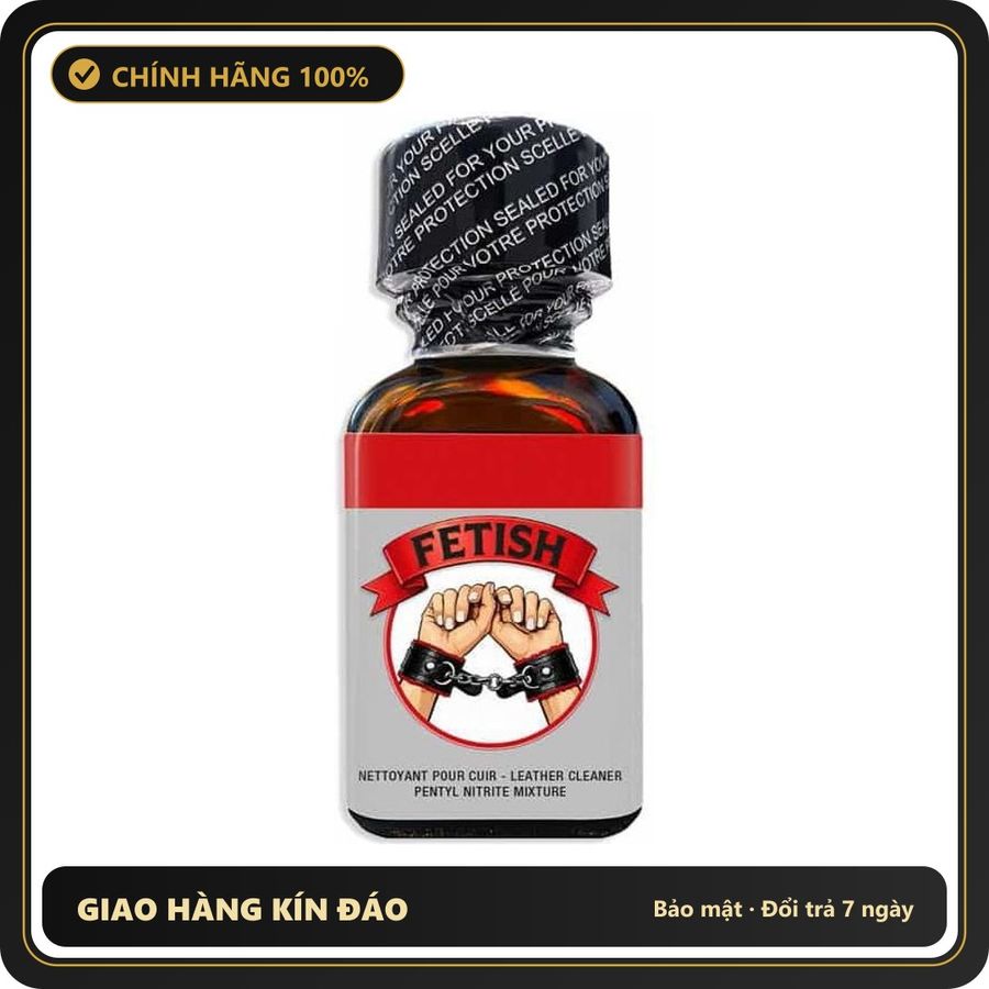 Popper Chính Hãng Tăng Cảm Xúc Cho Cuộc Yêu Popper Fetish 25ml - Snapshop Chính Hãng