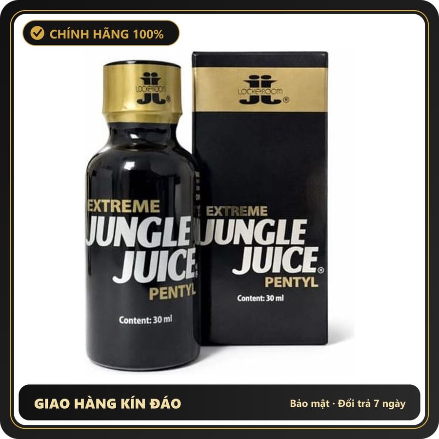 Popper Chính Hãng Tăng Cảm Xúc Cho Cuộc Yêu Popper Jungle Juice Extreme Pentyl 30ml (JJ) - Snapshop Chính Hãng
