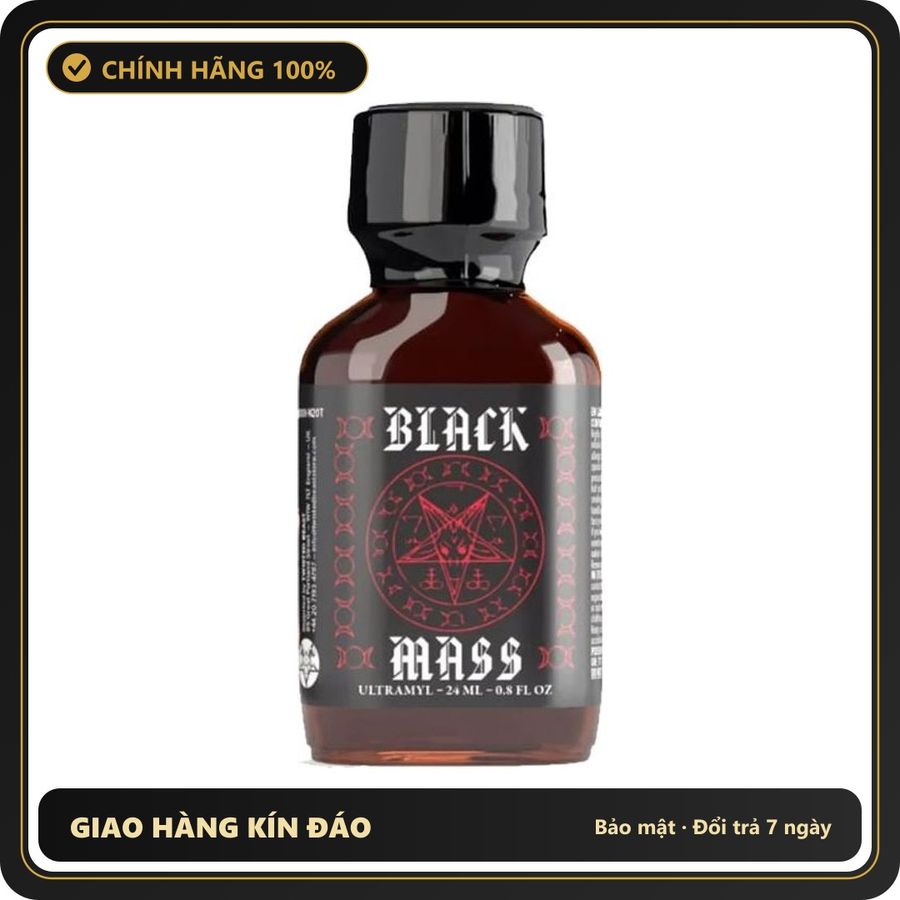 Popper Chính Hãng Tăng Cảm Xúc Cho Cuộc Yêu Popper Twisted Beast Fist Black Mass 24ml - Snapshop Chính Hãng