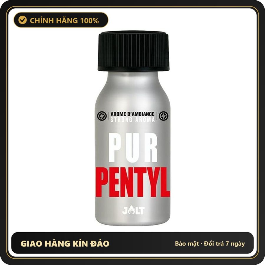 Popper Chính Hãng Tăng Cảm Xúc Cho Cuộc Yêu Popper Pur Pentyl Alu 25ml - Snapshop Chính Hãng