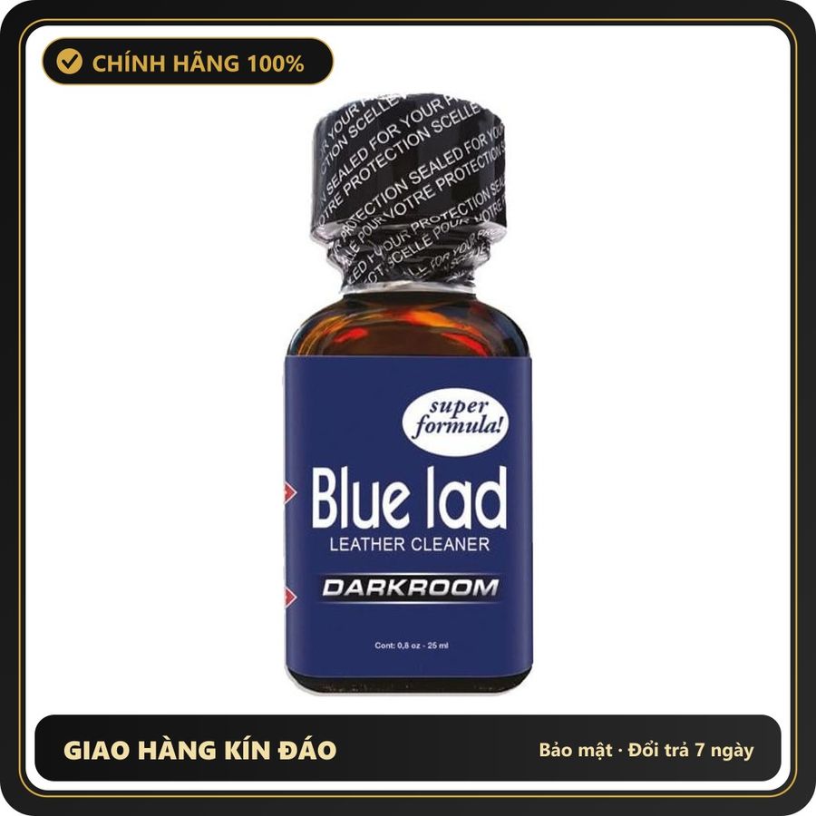 Popper Chính Hãng Tăng Cảm Xúc Cho Cuộc Yêu Popper Blue Lad Darkroom 25ml - Snapshop Chính Hãng