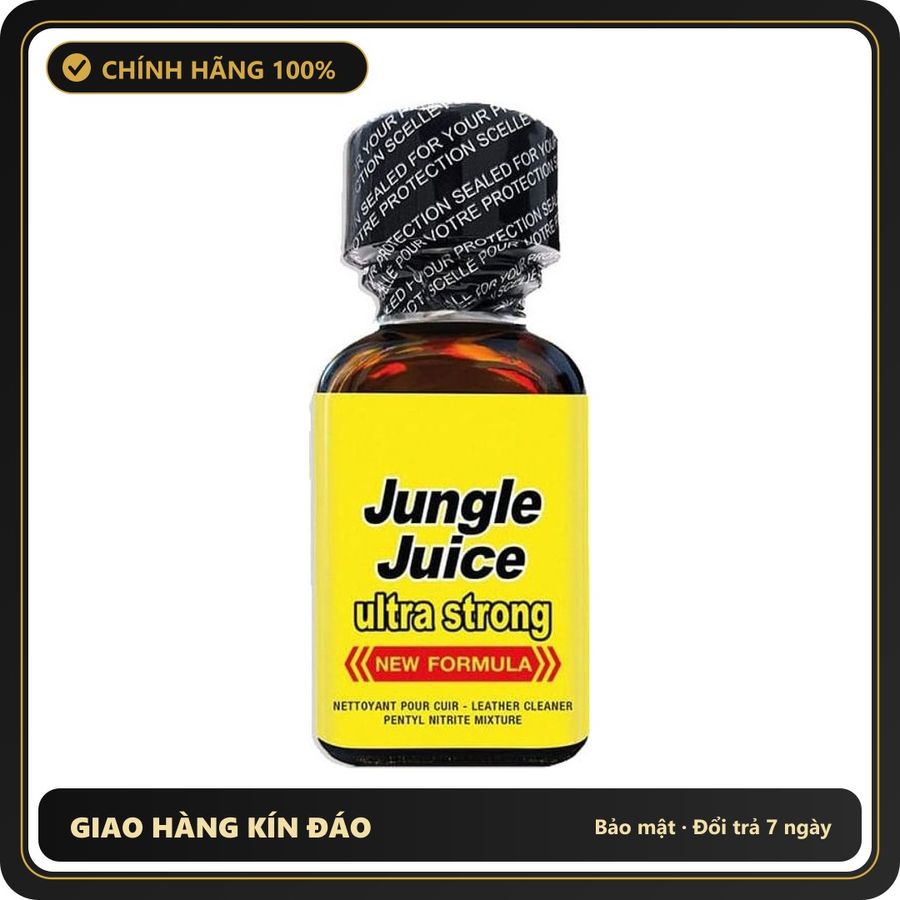 Popper Chính Hãng Tăng Cảm Xúc Cho Cuộc Yêu Popper Jungle Juice Ultra Strong New Formula 25ml - Snapshop Chính Hãng