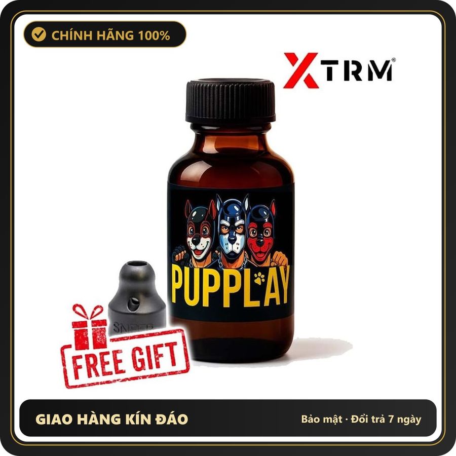Popper Chính Hãng Tăng Cảm Xúc Cho Cuộc Yêu Popper Pup Play 30ml - Snapshop Chính Hãng