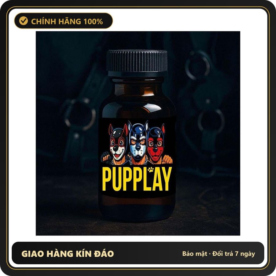 Tinh Dầu Hít Thư Giãn Dành Cho Người Lớn Popper Pup Play 30ml - Snapshop Chính Hãng
