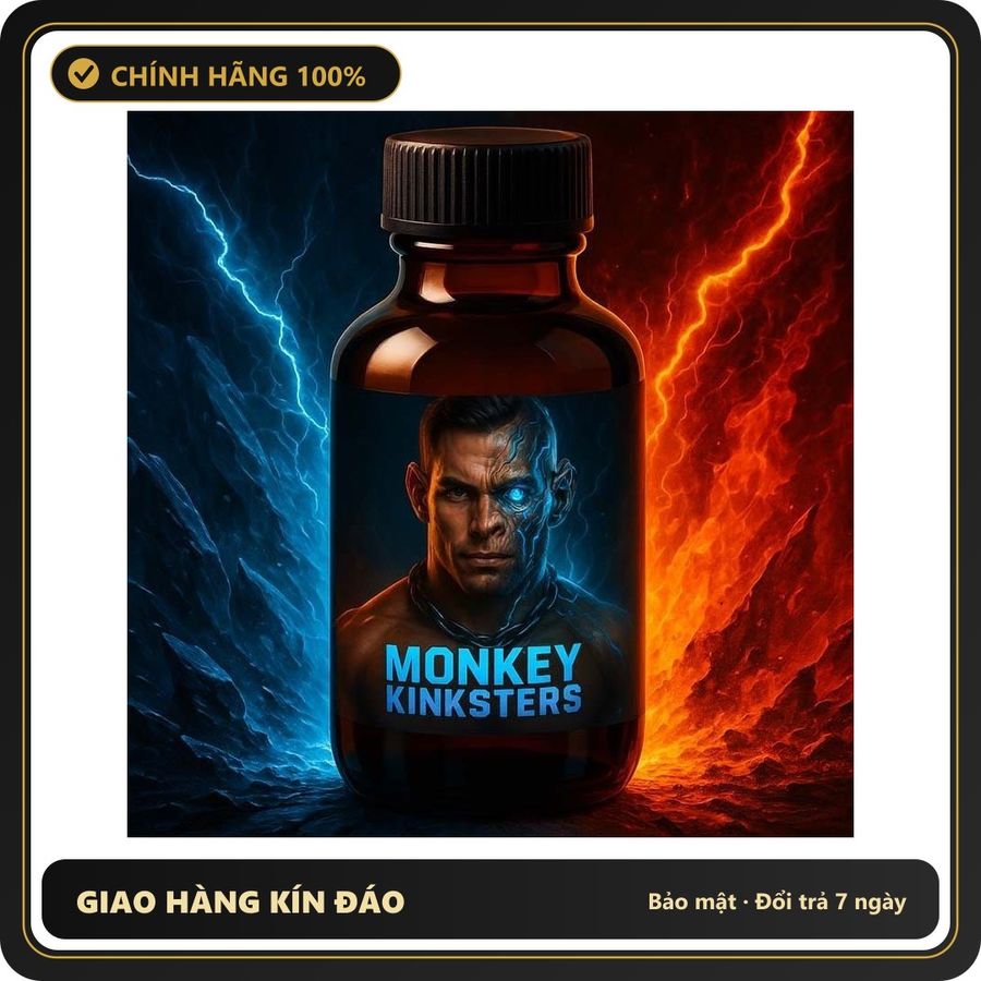 Tinh Dầu Hít Thư Giãn Dành Cho Người Lớn Popper Monkey Kinksters 30ml - Snapshop Chính Hãng