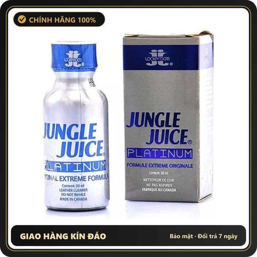 Popper Chính Hãng Tăng Cảm Xúc Cho Cuộc Yêu Popper Jungle Juice Platinum 30ml Extreme (JJ) - Snapshop Chính Hãng